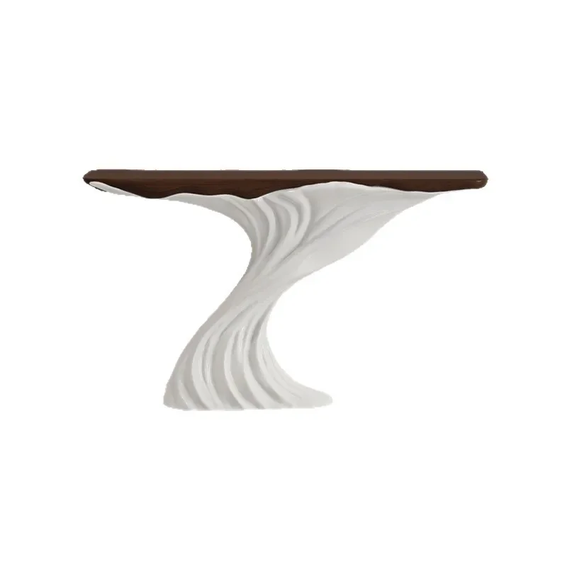 

Fengsheng Shuiqi Entrance Table Entrance Door Against the Wall Light Luxury Advanced Art Hotel Entrance Platform
