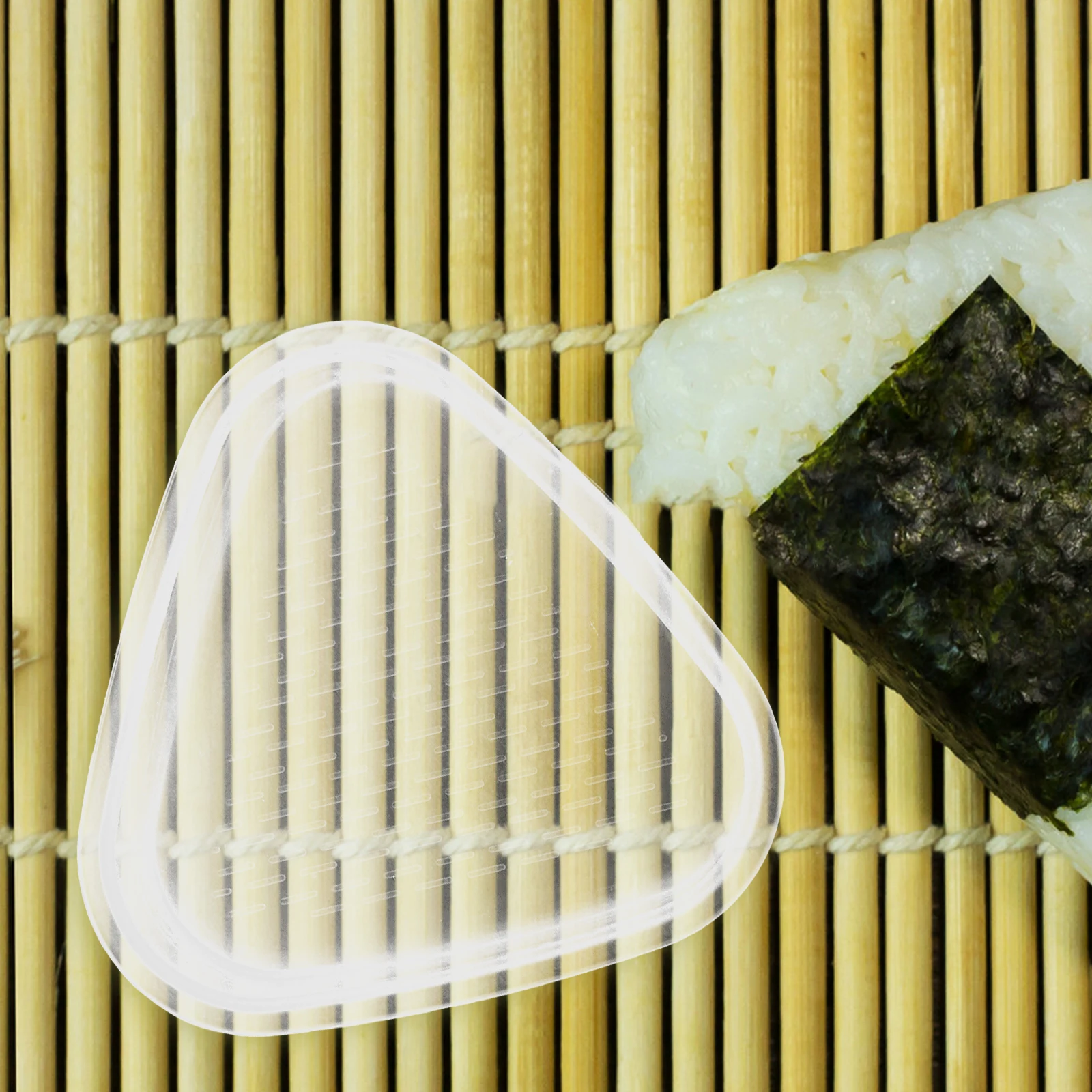 

3pcs Rice Triangle Sushi Maker Mold Triangle Sushi Maker Japanese Style Safe PP Material Non stick Kitchen Tool