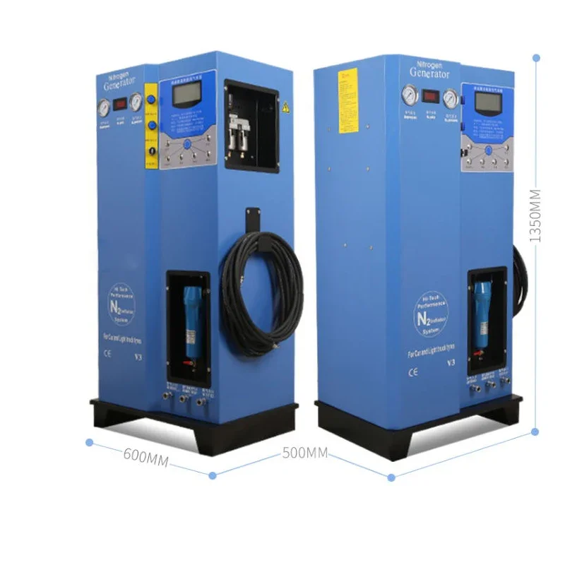High-Quality Automatic Car Tire Nitrogen Inflator Is Used For Vacuuming And Testing Tire Pressure For Cars And Light Trucks 220V