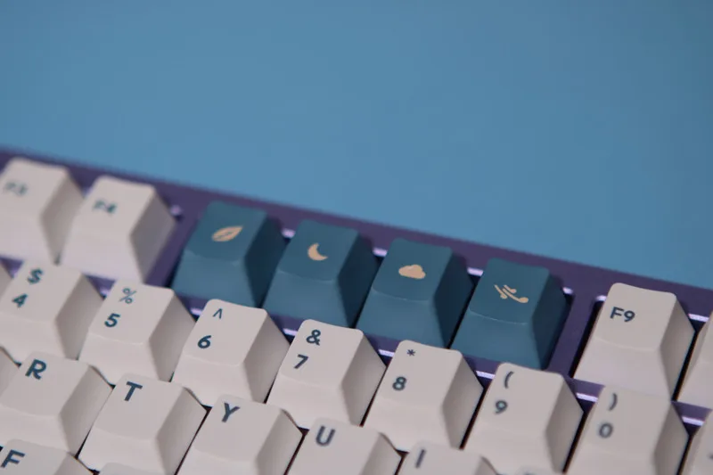 142 Keys GMK Evening Sunset Keycaps Cherry Profile Sunset Gradient Keycap PBT Dye Sublimation Mechanical Keyboard Keycap MX Swit