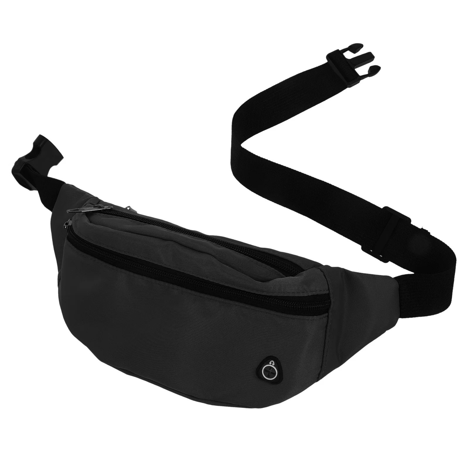 

Waist Bag Adjustable Nylon Running Fanny Pack Zipper Lightweight Travel Hiking Outdoor Sport Belt Pack for Men Women