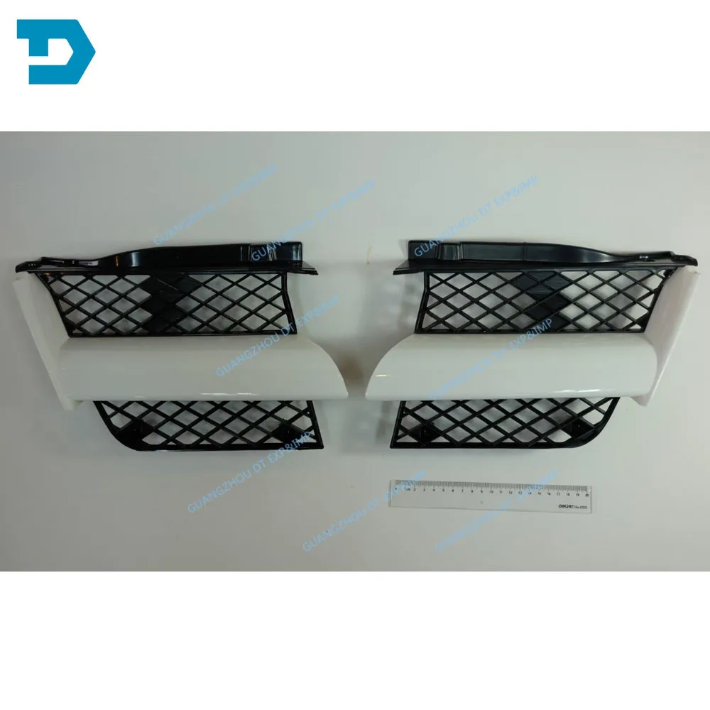 1 Piece White Front Grille for Outlander 2003-2007 Front Bumper Net for Airtrek Mn133229 Rest Parts All Available