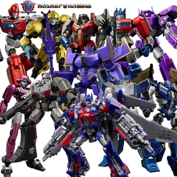 Blokees Transformers Optimus Prime Skyfire The Fallen Soundwave Starscream Sentinel Prime Building Block Megatron Movie Doll Toy