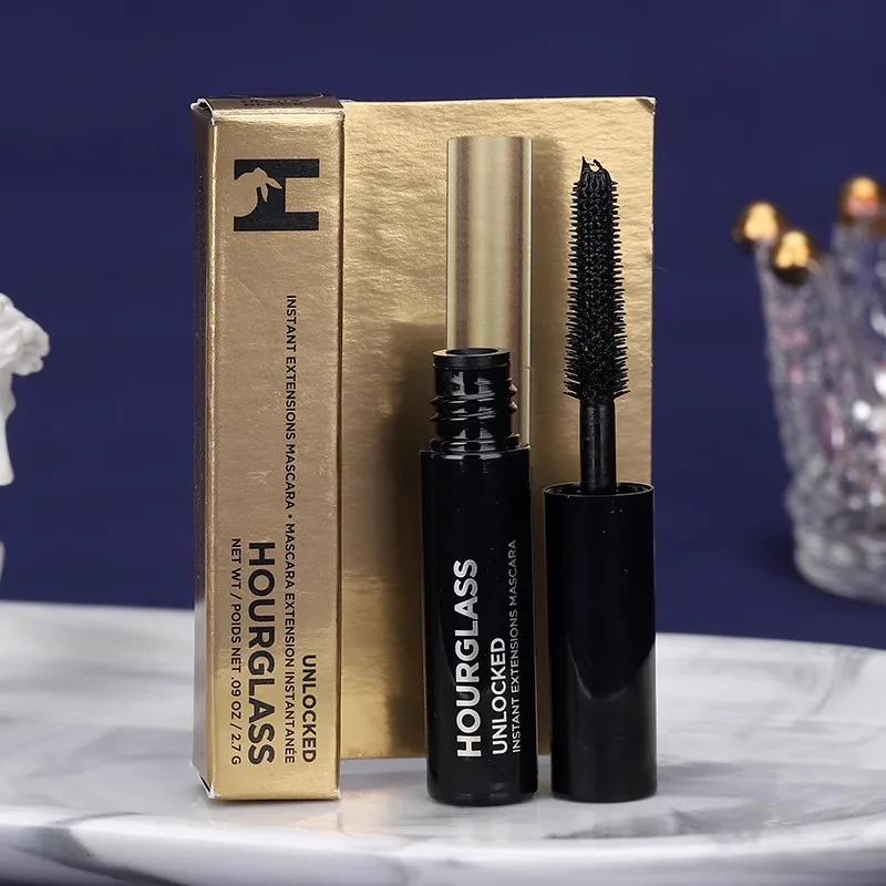 Rímel desbloqueado 2.7g, extensão instantânea, secagem rápida, ampulheta, cílios, ondulação natural, grosso, volume extra, cosméticos