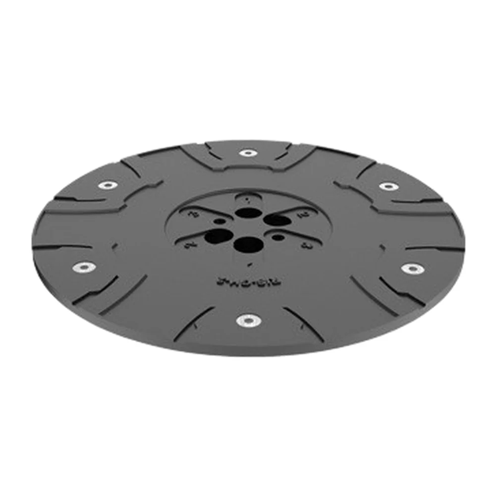Precision Cutting Disc Kit Mower Disc Assembly Robotic Mower Cutting Disc 180mm Diameter Wear-resistant Plastic
