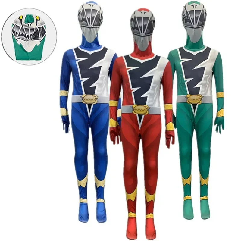 Mono de Anime para niños y adultos, K-Kishiryu Sentai Ryusoulger, disfraz de Cosplay, fiesta de Halloween, juego de rol, ropa para niños y hombres