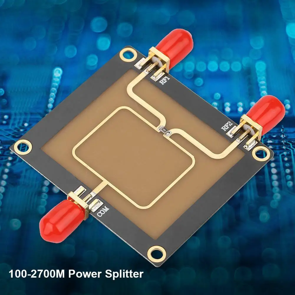 N-B63C Power Splitter 100-2700M Frequency RF Power Splitter One Channel Input Signal Into Two Channel Divider Combiner