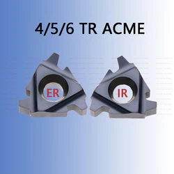 22ER 5 4 6 ACME 22IR 4.0 5.0 6.0 TR Trapezoidal Threading Carbide Inserts 22 ER IR 4ACME 5ACME 6ACME 4TR 5TR 6TR 10pcs/box