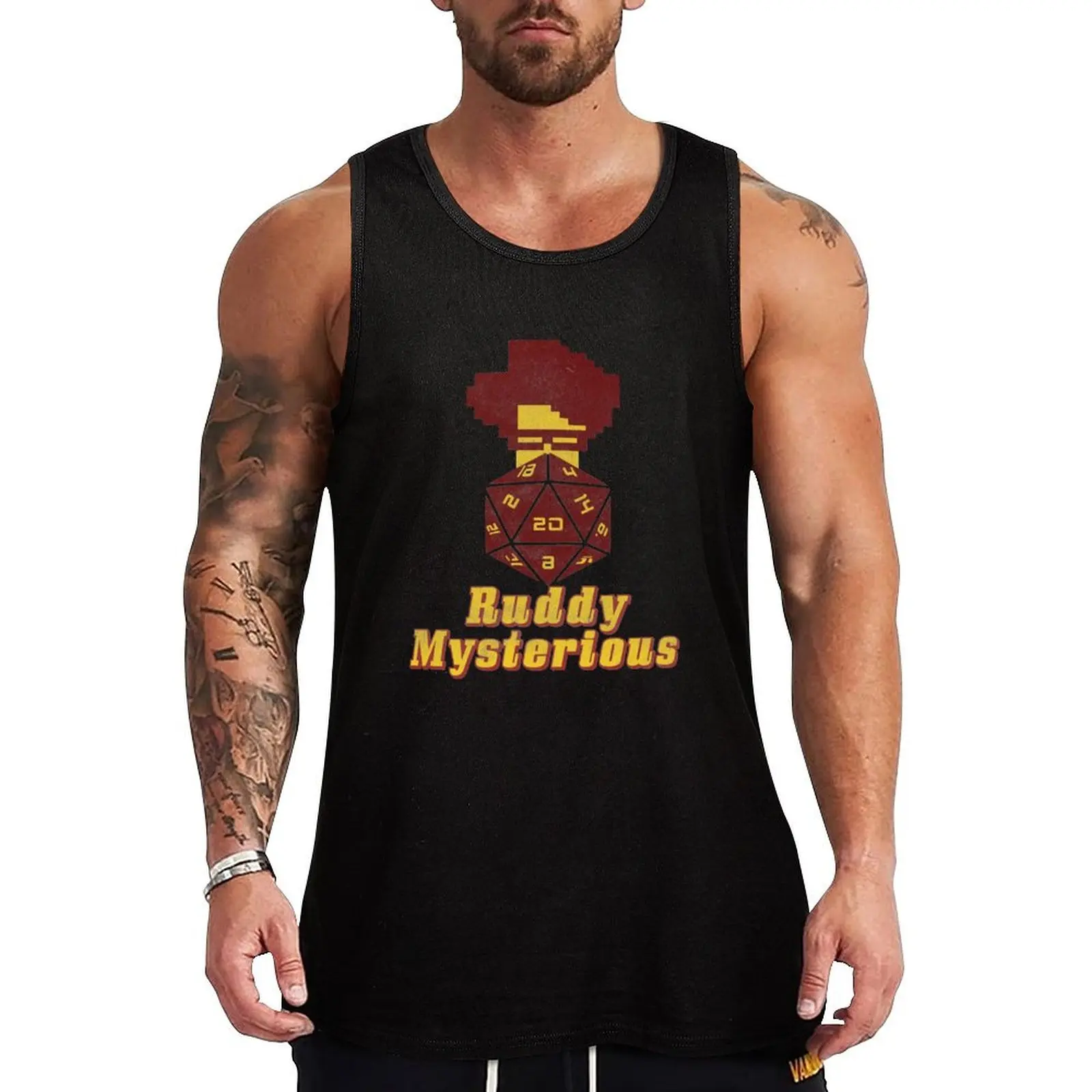 

Ruddy Mysterious Tank Top gym clothing summer 2025 Men's gym t-shirts anime clothes