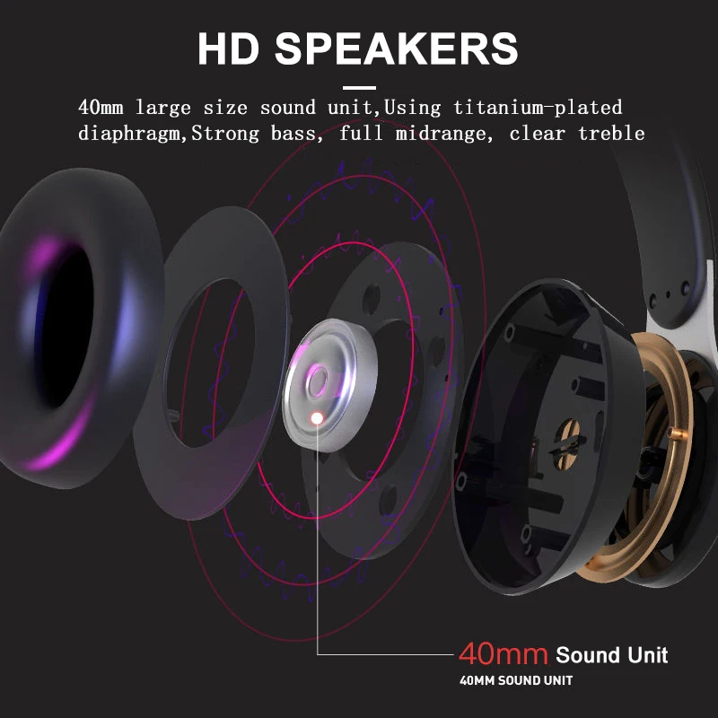 #wireless Bluetooth headse foldable hifi 9D Csapó sügér hifi Fülhallgató Ribillió Kedvzmény Sportág headsets vel Merevlemez mic Játék Fejhallgató