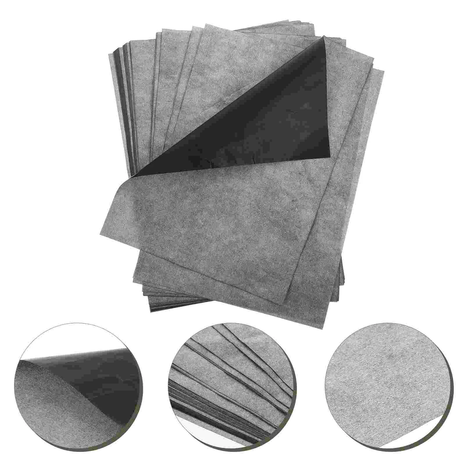 100 Sheets of Graphite Carbon Paper Drawing Tracing Carbon Paper A4 Carbon Paper graphite paper a4 carbon transfer paper