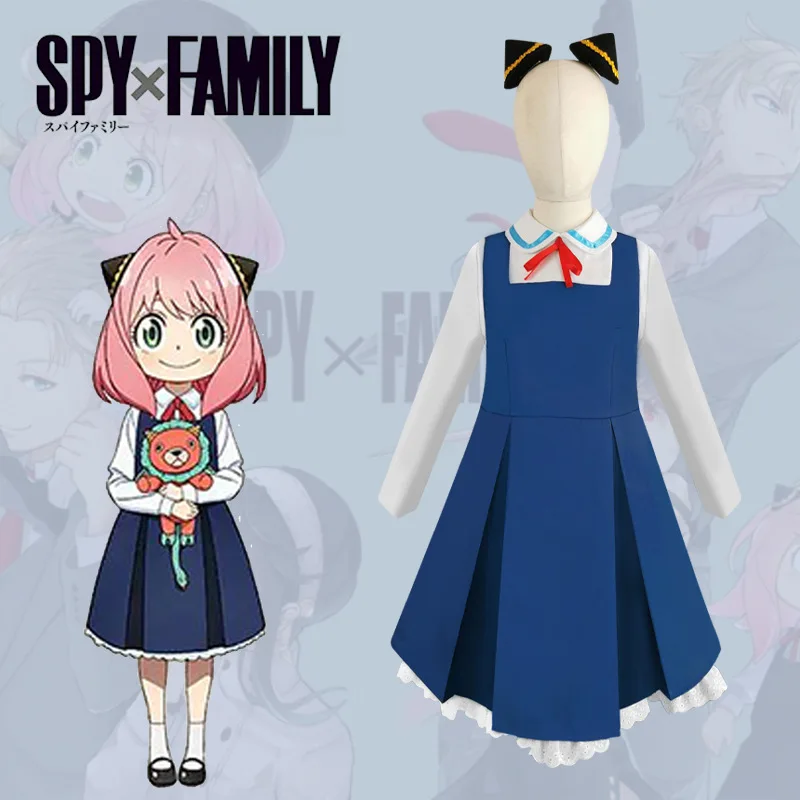 

Anime SPY×FAMILY Cosplay Anya Forger Children Costume