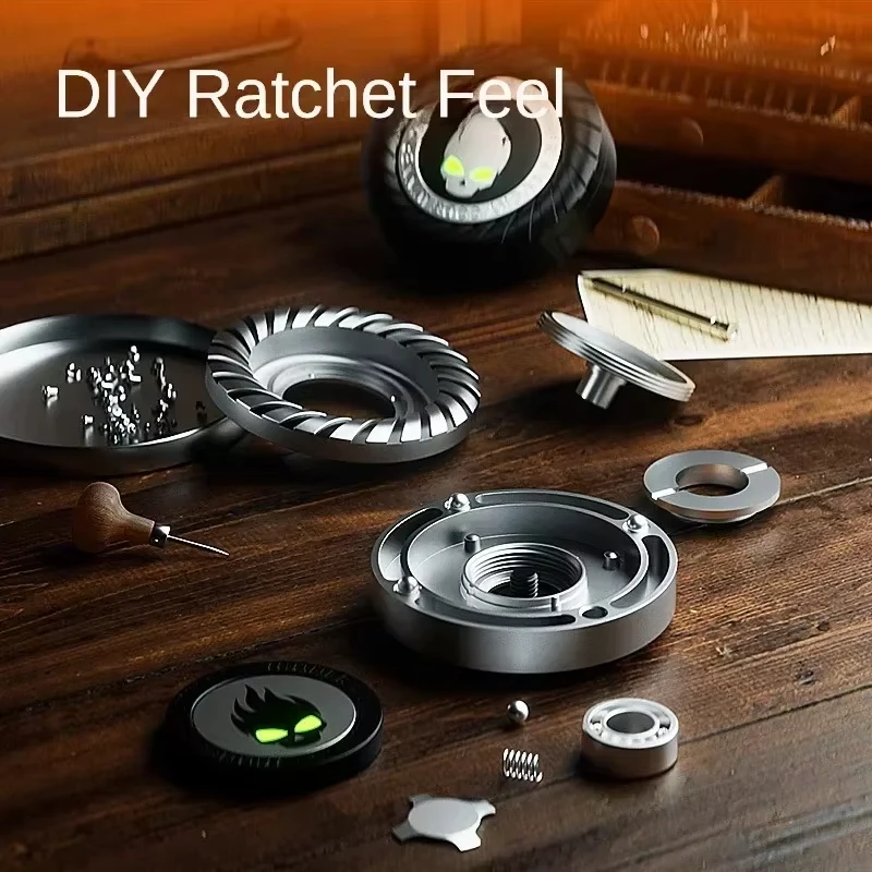 Pièce de monnaie magnétique Fidget Spinner Clicker 3 en 1, jouet anti-Stress, antistresse haptique, Mini Fidget créatif lumineux, meilleur sensoriel