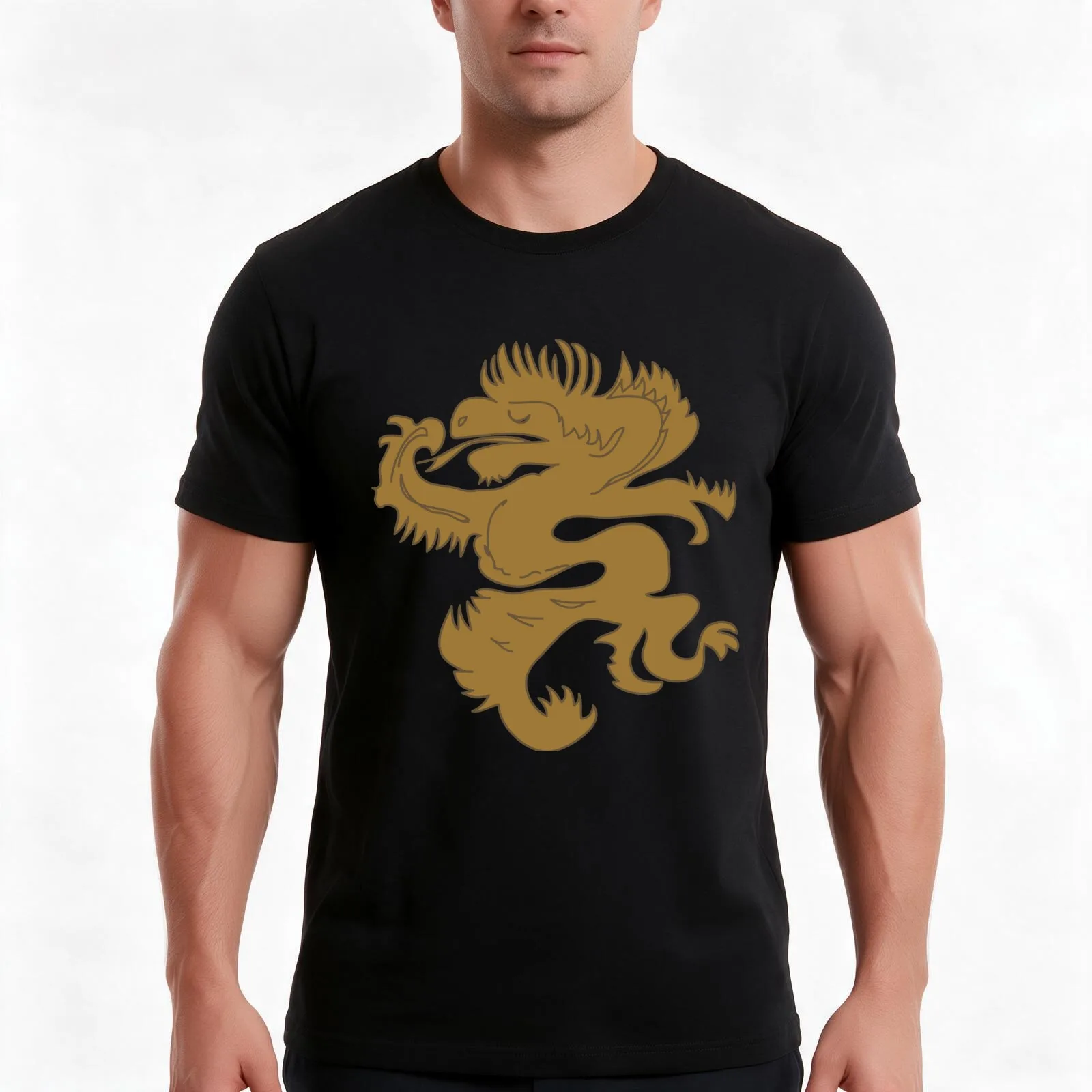 Honestly, I Just Tried to Draw the Dragon from Natalie Imbruglia's Torn Video T-Shirt, Summer Casual Cotton Tee, 100% Cotton