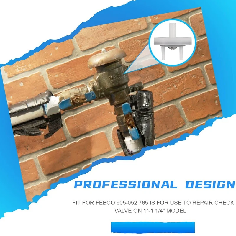 Check Valve Assembly Repair Kit 905-052 765 765 Pressure Vacuum Breakers For Febco-1Inch & 1 1/4Inch Model