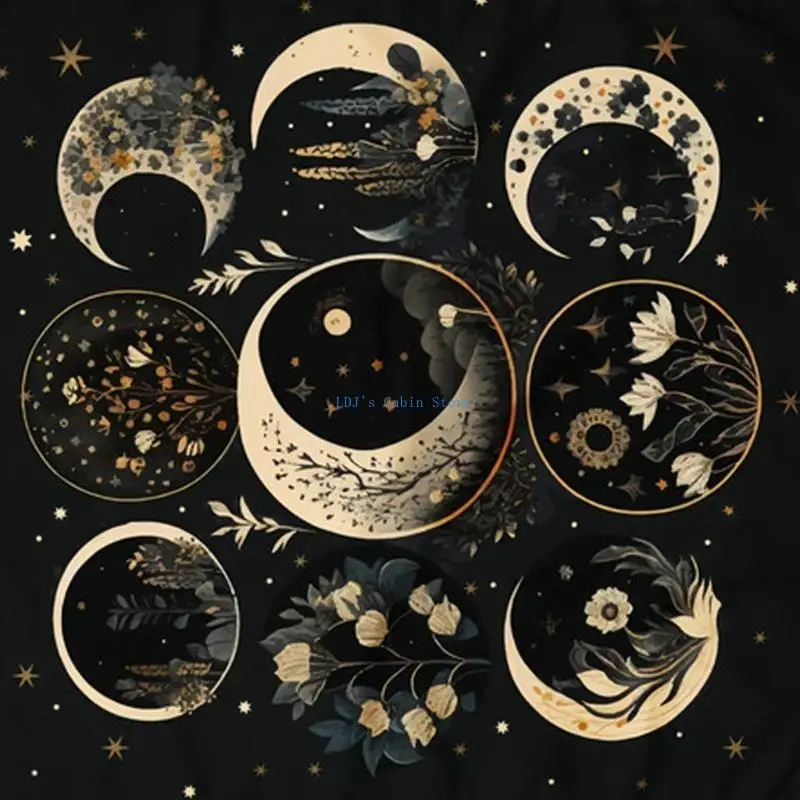 

Xxfc лунная цветочная карта карты таблицы таблицы.