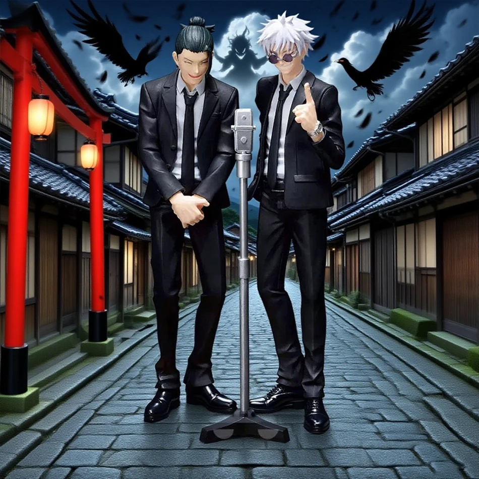 17cm Jujutsu Kaisen figura de Anime traje Gojou Satoru figura de acción traje atractivo hombre Geto Suguru estatuilla PVC colección modelo de juguete