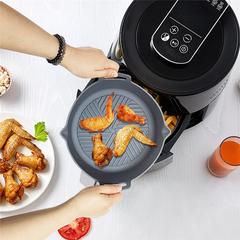 ABLN-1 PCS Reusable Silicone A - огляд і ціна Air Fryer Silicone Pot Liner
