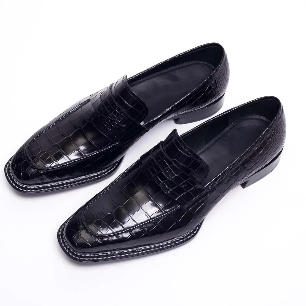 

sanyeshechipingmale formal shoes men crocodile shoes