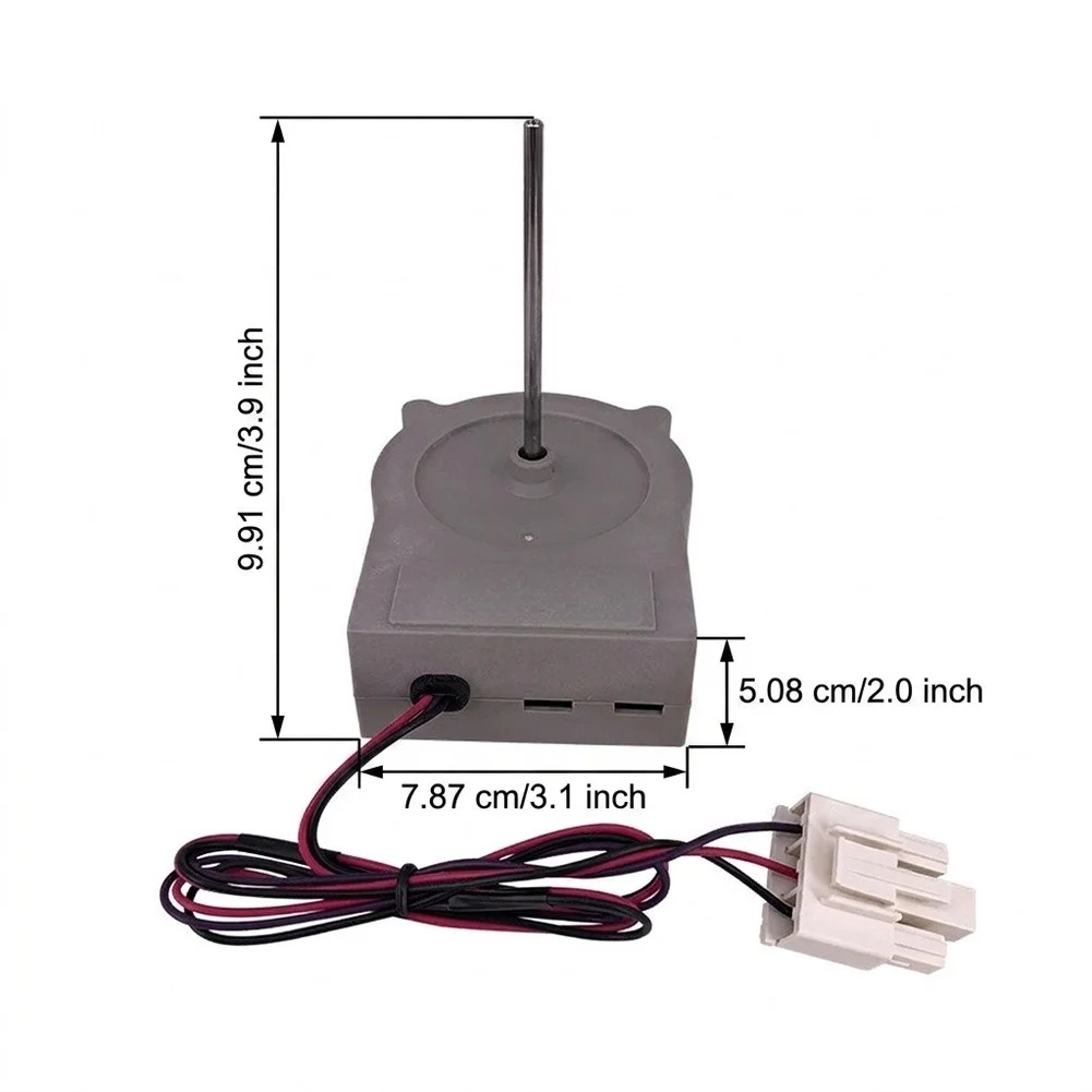 Replacement Fan Motor EAU60694508 for LG Refrigerators Including LFX25978ST LFX28978ST LSXS26326S LMX25988ST and Related Models