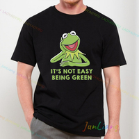 Fun Retro 90's Kermit The Frog Muppet Show TShirt Mens Womens Unisex Men's Cotton T-shirt New in Tops & Tees Women's T-shirts