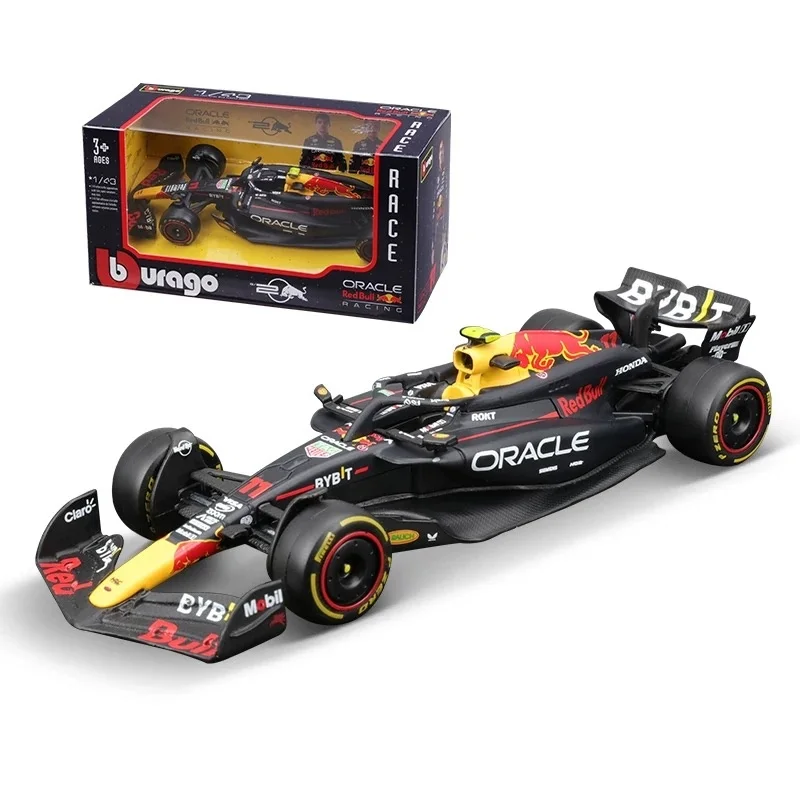 Hot Original Bburago 1:43 F1 Red Bull Rb20 2024 Hardcover #1 Max Verstappen #11 Perez Alloy Formula 1 Racing Die-Cast Model Gift