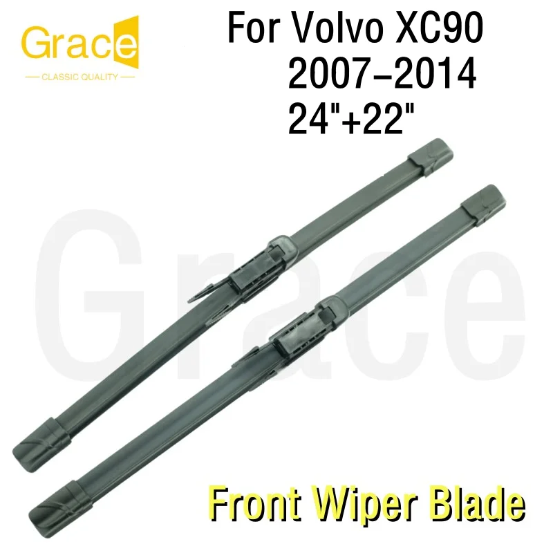

Щетка стеклоочистителя для Volvo XC90 24 "+ 22" лобовое стекло автомобиля резина 2007 2008 2009 2010 2011 2012 2013 2014