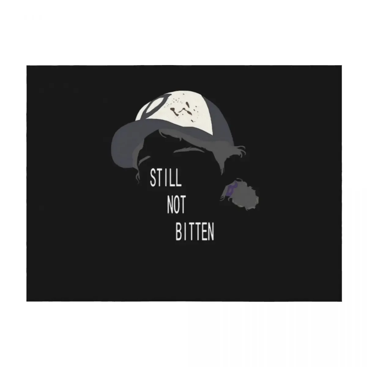 

Telltale Games The Walking Dead Clementine Outline ver Throw Blanket Softest Bed Fashionable Soft Big Thermal Blankets