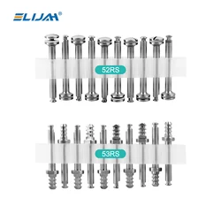 ELIJAH 10pcs Dental Polishing Disc Holding Rod Tool Mandrels RA/CA Dental Laboratory Materials 2.35mm Shank Diameter Mandrel Bur