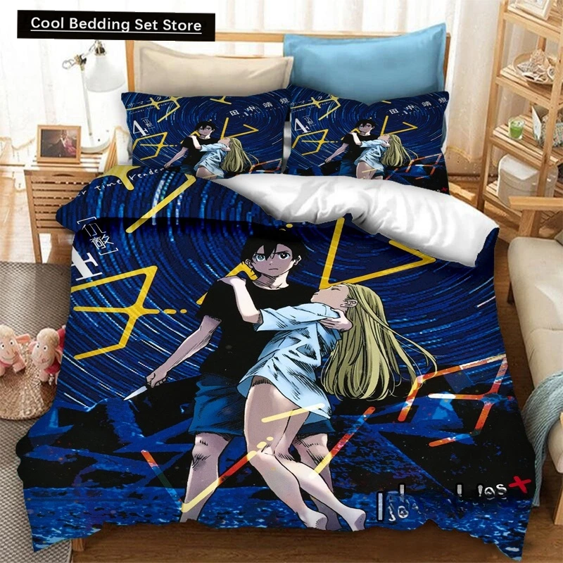 

Fashion 3D Print Anime Summer Time Rendering Bedding Set Duvet Covers Pillowcases 2/3 Piece Comforter Bedding Sets Bedclothes