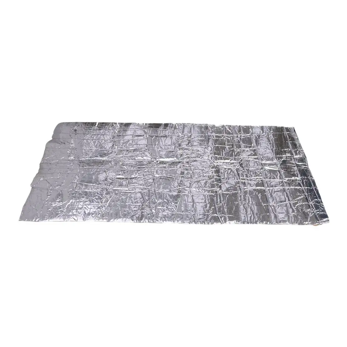 Aluminum Foil Insulation Cotton Self-Adhesive Fireproof Sound Heat Insulated Mat Fit For Car Motorcycle