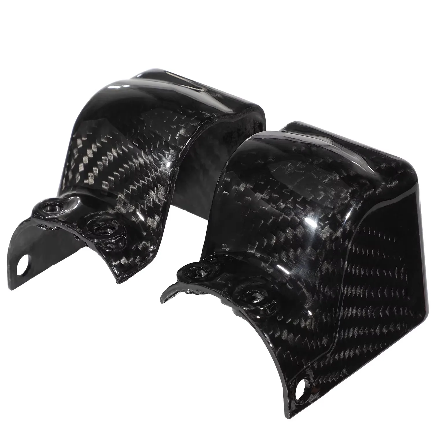 Genuine Carbon Fiber Shock Lower Corner Protector for Light Bee X/S Motorcycle Mods