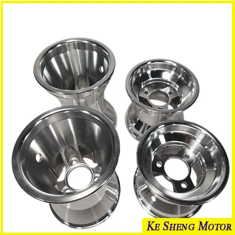 Go Kart Aluminium Alloy 5 Inch 11x7.10-5 Rear Wheel Rim 10X4.5-5 Front Wheel Rim Fit For ATV Go-Kart Scooter Drift Car