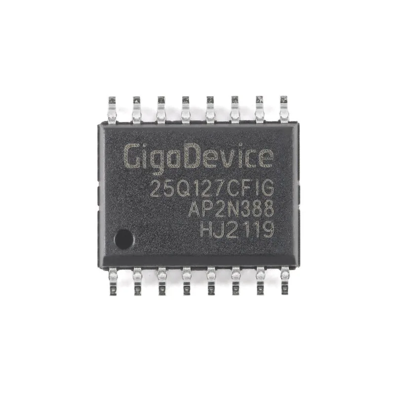 5 pcs Original genuine Serial Flash Memory GD25Q127CFIG SOP-16 128M-bit 3.3V, for router, set-top box, industrial board firmware