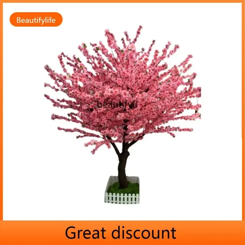 A029   Simulation fake tree shopping mall hotel wish tree ornament wedding window Nordic interior landscaping decoration fake tr