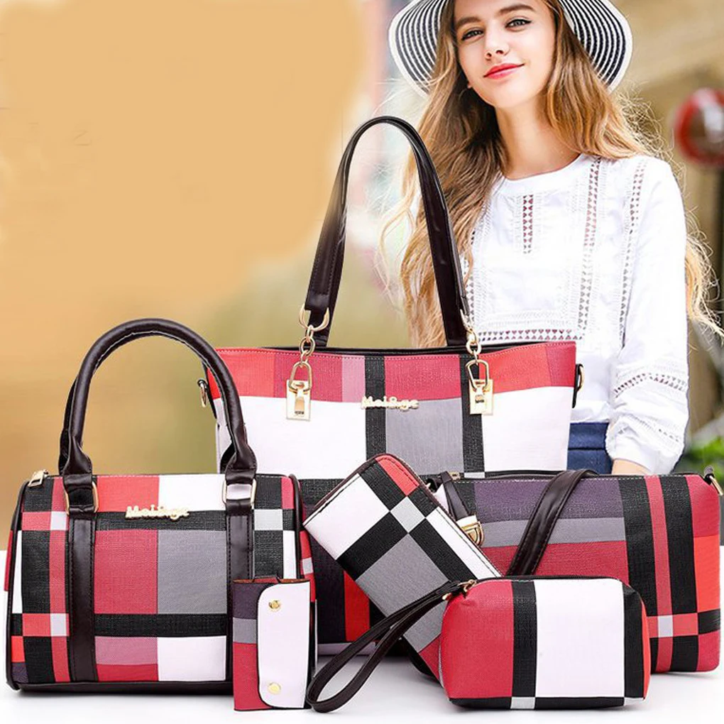 123 Stay Well Organized With Handbag Tote Purse Wallet Key Case Set Ladies Purse Set Handbag Set