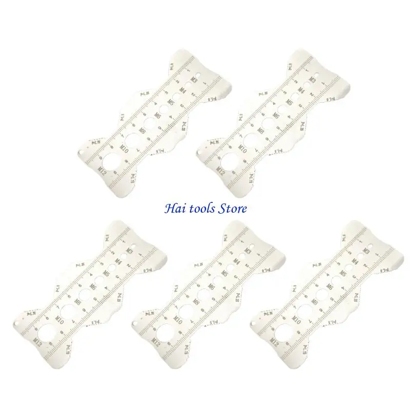 X37E High Accuracy Thread Gauge Etched Caliper with Etched Marking for Reliable Readings