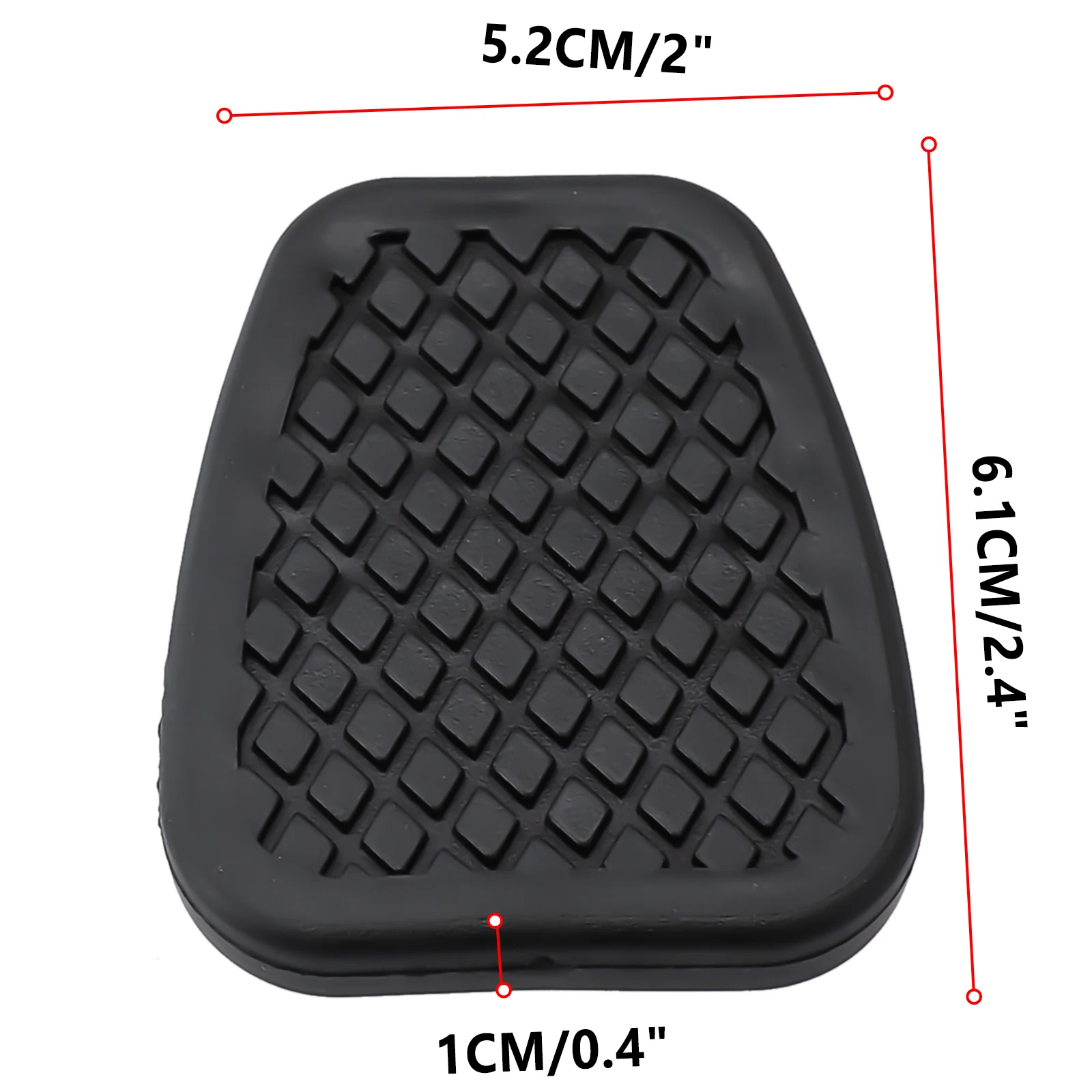 Pedal Pad Rubber Cover For CRV For Honda 2 Pcs/Set 2011 - 2016 98-01 Cover Pedal Pad Rubber Transmission Practical