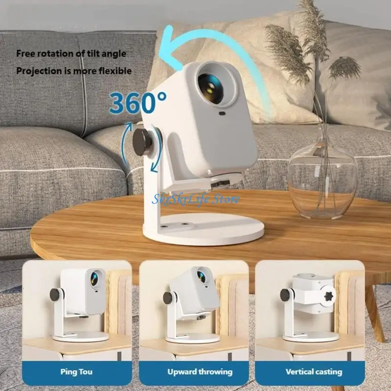 E65E Desktop Projector Stand With 1/4Inch Screw Fixing And NonSlip Base For Home