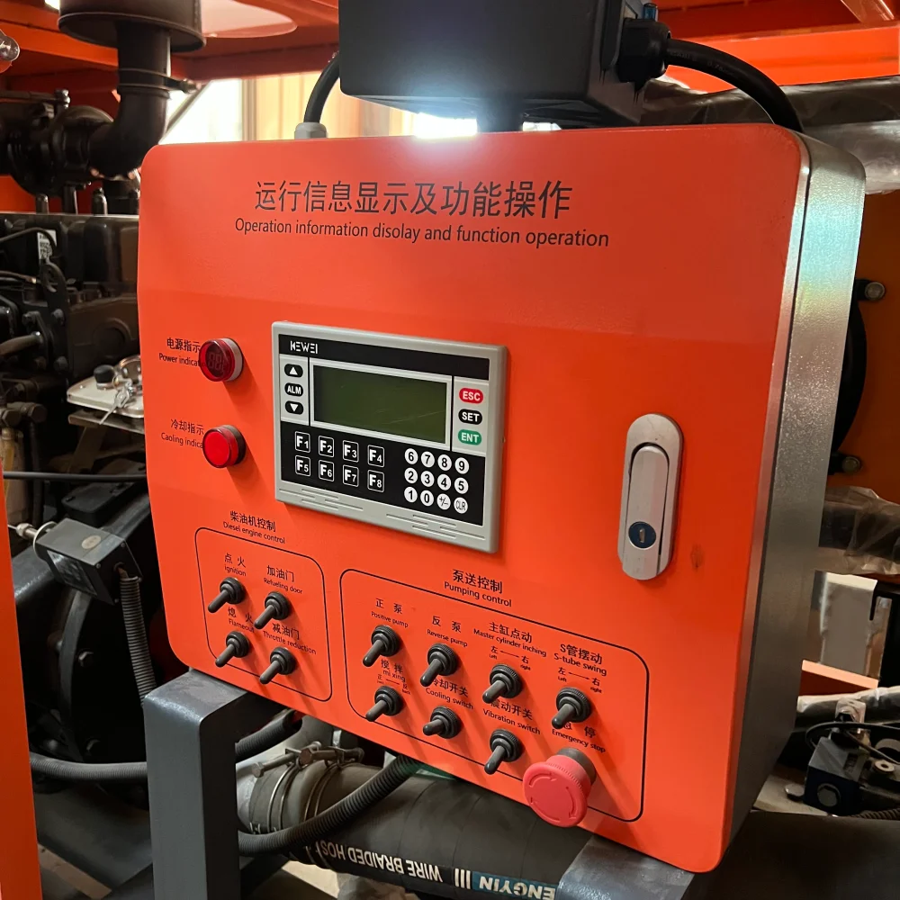New-Type Secondary Screw Concrete Pump - Efficient Pump for Concrete Transfer & Pouring Construction