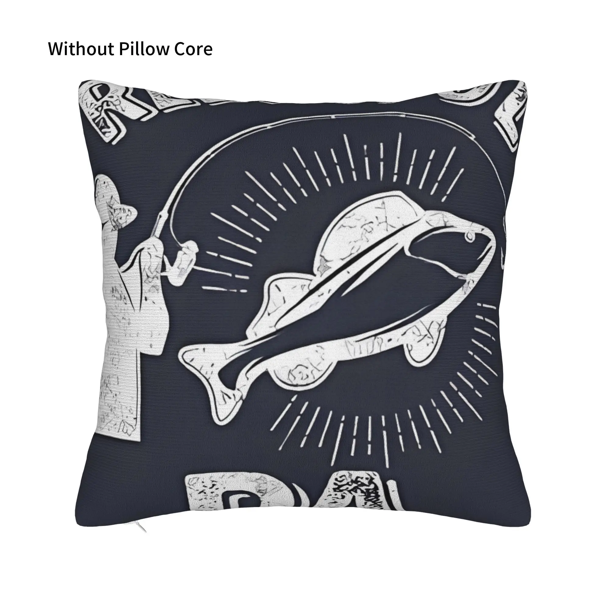 Mens Reel Cool Pa  Fisherman Christmas  Father's Day  Decorative Pillowcases for Cozy Fisherman Pillow Cover Soft Durable
