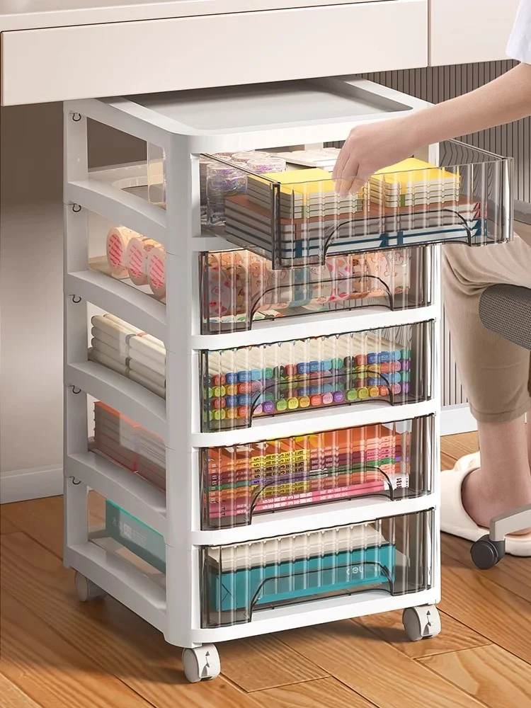 

Шкаф для хранения документов Star Superior Der Sle для офисных канцелярских принадлежностей, органайзер для документов под столом, органайзер для кровати, пластиковый прямоугольный...