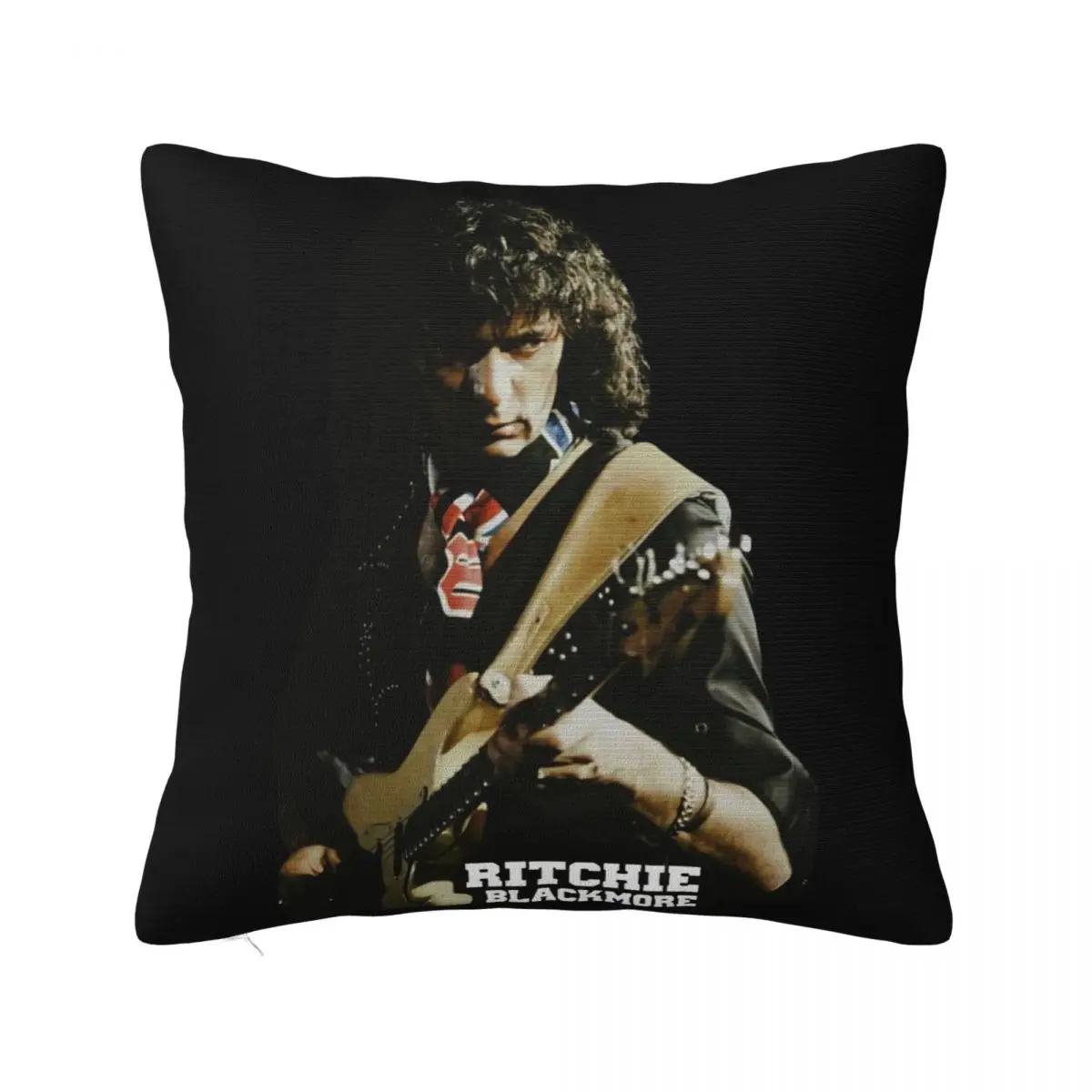 New Popular 7889-Ritchie Blackmore Heavy Metal Rock Guitaris Size S-5Xl Hip Hop Crewneck Casual Logo Pillow Case