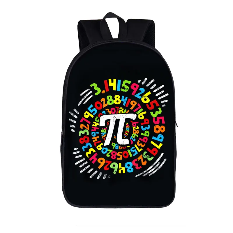 

Mathematical Geometry / Magic Square Print Backpack Children School Bags for Teenager Laptop Backpacks Geek Pi Kids Book Bag