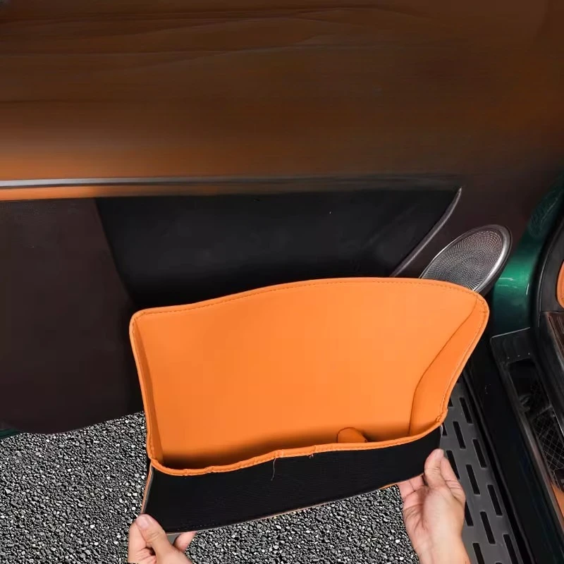 

For GWM Tank 500 hi 4z/hi4t 2026 Car Door Storage Box Leather Dustproof Anti-scratch Door Organizer Protective Pad Accessories