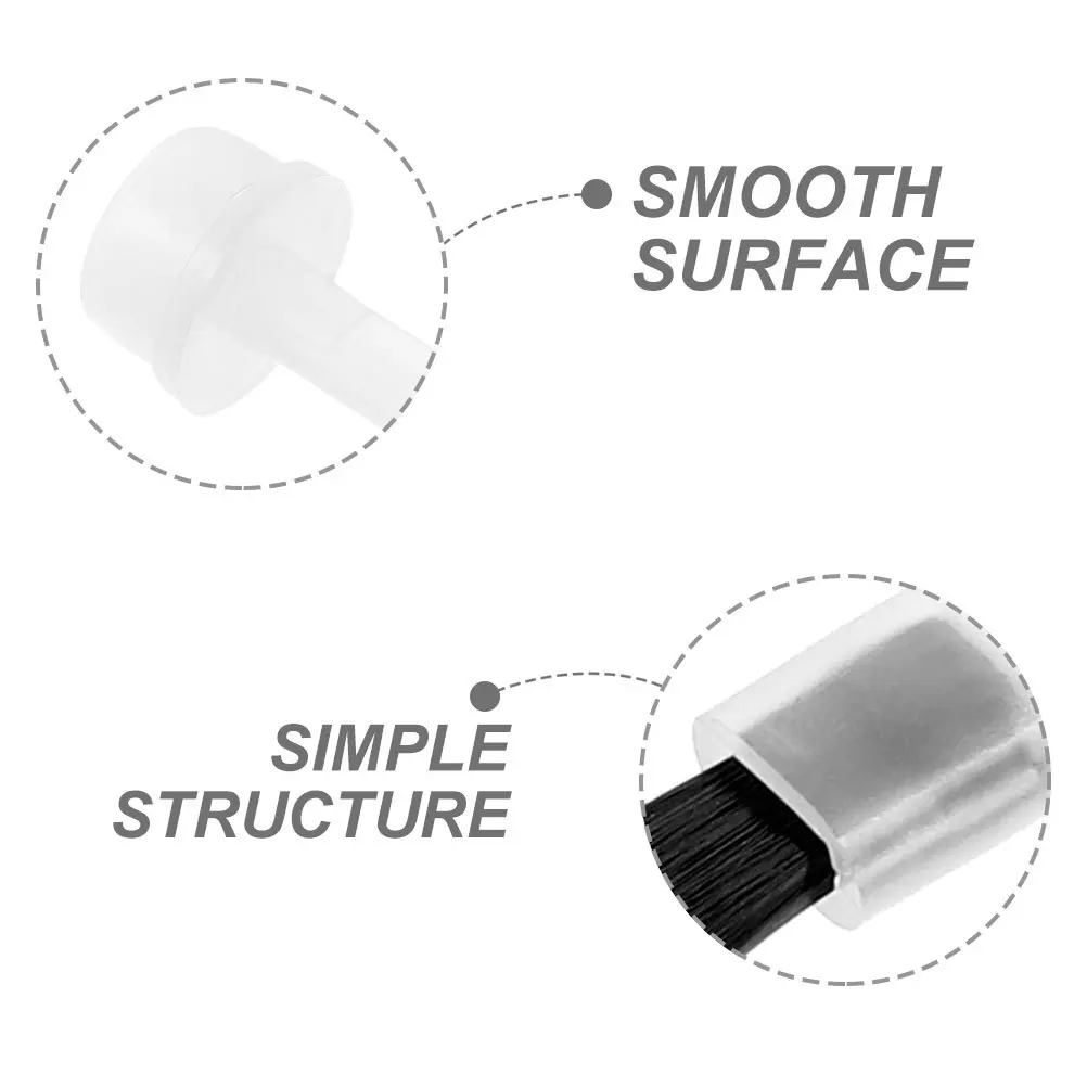 

40Pcs Replacement Nail Polish Bottle Brush Fine Bristles Easy Apply Applicator for Nail Art Gel Cosmetics Liquid Handling