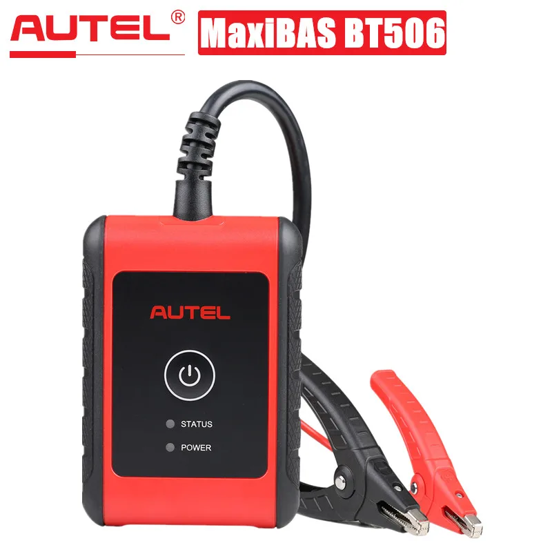 Original Autel MaxiBAS BT506 Auto Battery and Electrical System Analysis Tool Works with Autel MaxiSys Tablet