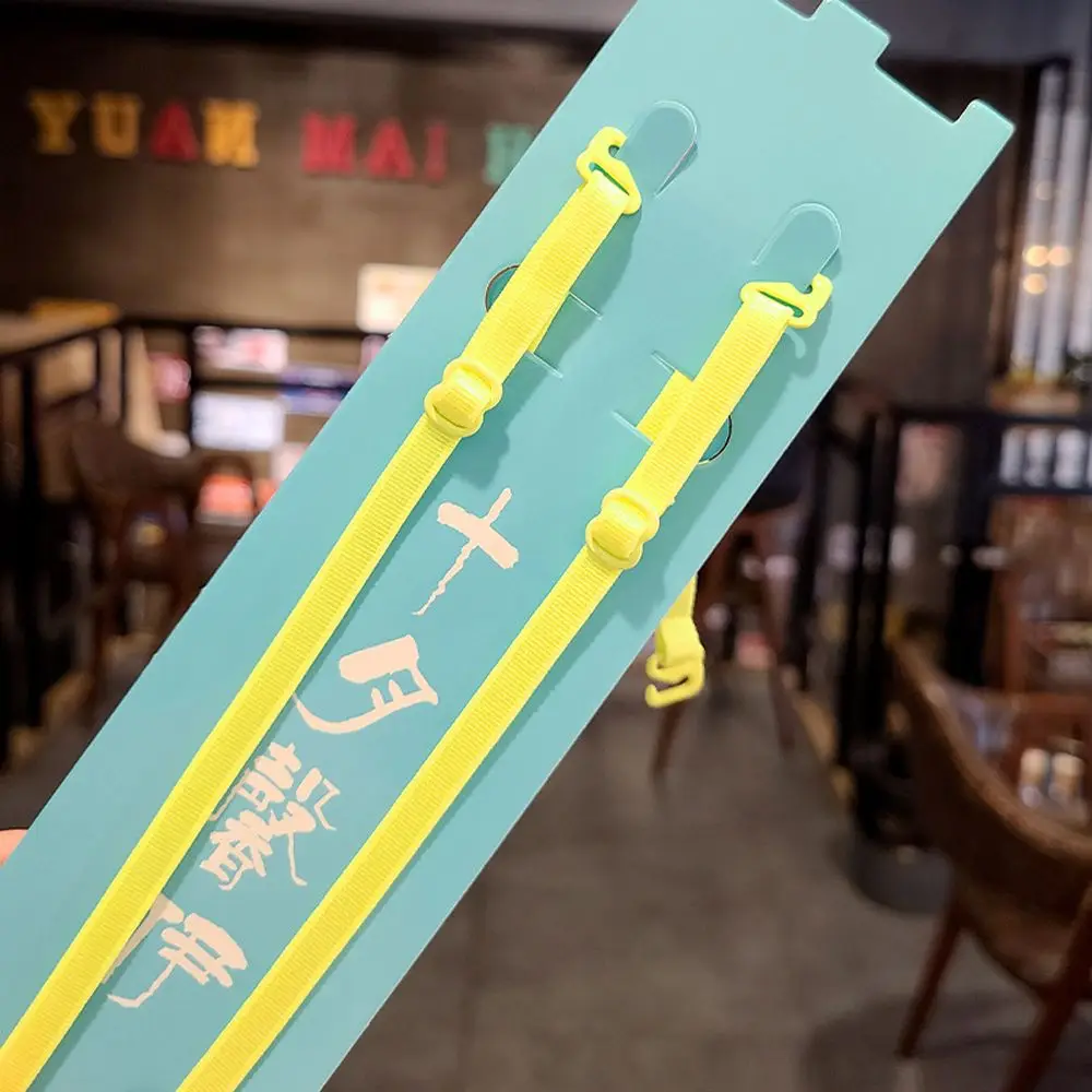 

1 Pair Summer Nylon Candy Color Invisible Bra Strap Shoulder Strap Bra Accessories Intimates Accessories