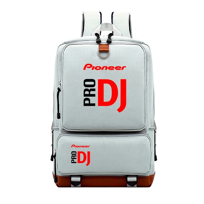 Pioneer Pro Dj Backpack College Students Pro DJ Pattern School Bags Large Capacity Outdoor Backpack Men Travel Backpack Laptop