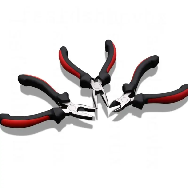 

Portable arp Nose Pliers Set Wire Strip Bent Mouth Multifunctional 3 Inch Small Tiger Pliers for ians